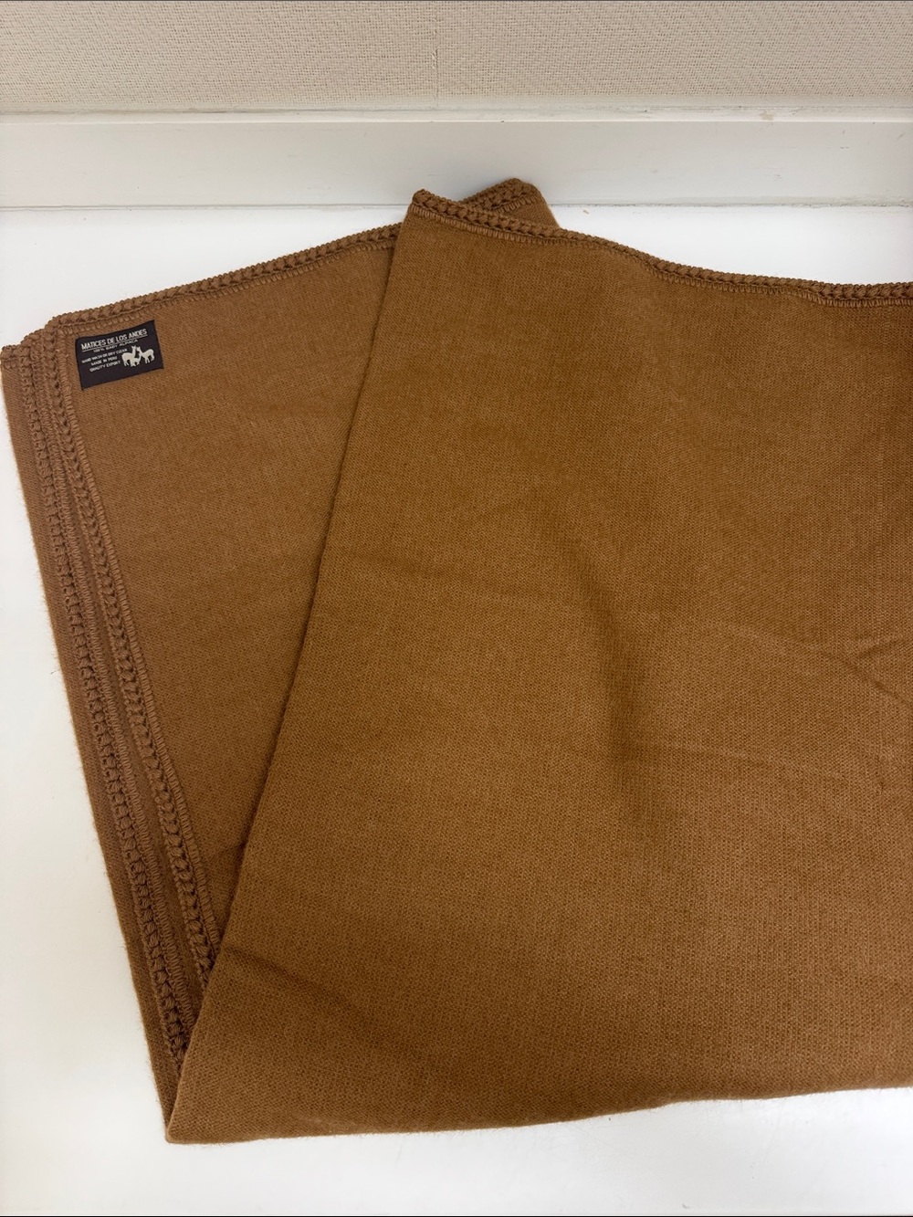 Beautiful Alpaca Brown Throw!!